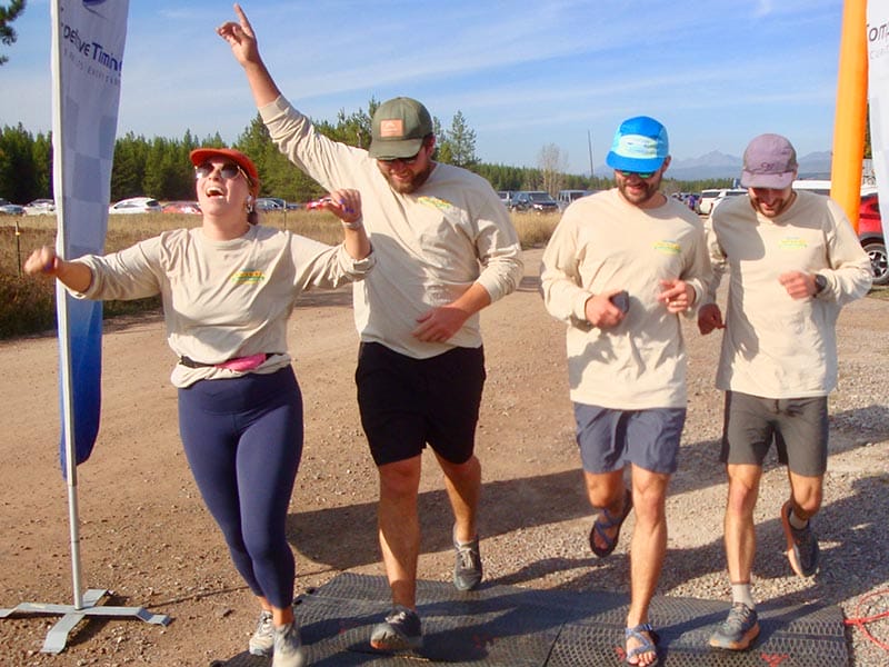 Le Grizz Relay Race